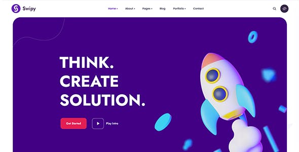 Swipy - Creative Agency WordPress Theme